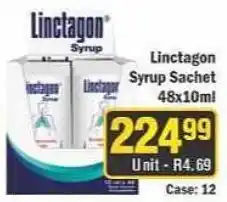 J&E Cash and Carry Linctagon Syrup Sachet offer