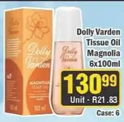 J&E Cash and Carry Dolly Varden Tissue Oil Magnolia offer