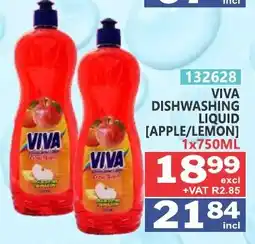 Arrow Cash And Carry Viva Dishwashing Liquid [Apple/Lemon] offer