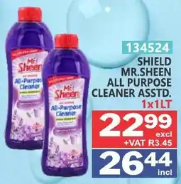 Arrow Cash And Carry SHIELD MR.SHEEN ALL PURPOSE CLEANER offer