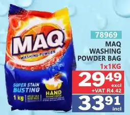 Arrow Cash And Carry MAQ WASHING POWDER BAG offer