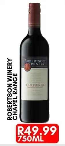 Prestons Robertson Winery Chapel Range offer