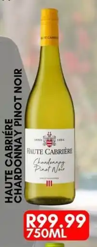 Prestons Haute Cabrière Chardonnay Pinot Noir offer