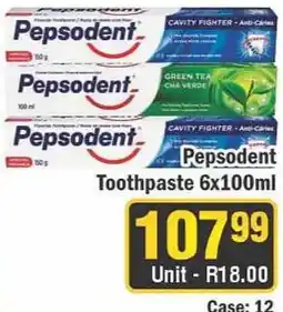 J&E Cash and Carry Pepsodent Toothpaste offer