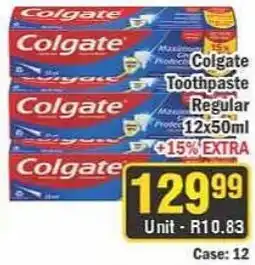 J&E Cash and Carry Colgate Toothpaste Regular offer