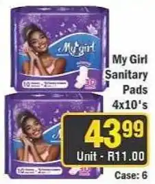 J&E Cash and Carry My Girl Sanitary Pads offer