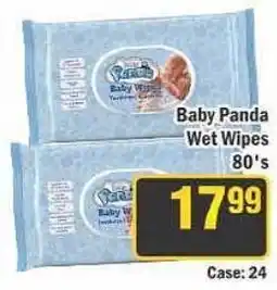 J&E Cash and Carry Baby Panda Wet Wipes offer