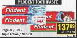J&E Cash and Carry Flodent Toothpaste offer