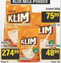 J&E Cash and Carry KLIM FULL CREAM INSTANT MILK POWDER offer