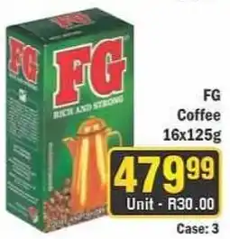 J&E Cash and Carry FG Coffee offer
