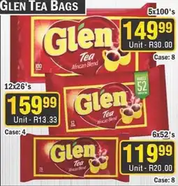 J&E Cash and Carry Glen Tea African Blend offer