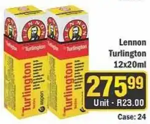 J&E Cash and Carry Lennon Turlington offer