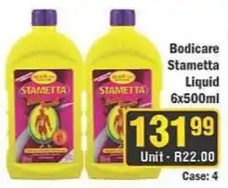 J&E Cash and Carry Bodicare Stametta Liquid offer
