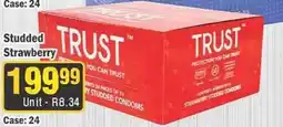J&E Cash and Carry TRUST Studded Strawberry offer