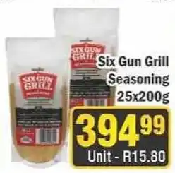J&E Cash and Carry Six Gun Grill Seasoning offer