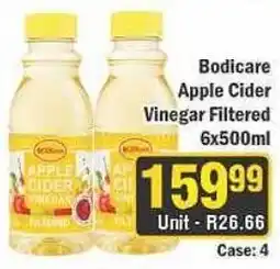 J&E Cash and Carry Bodicare Apple Cider Vinegar Filtered offer