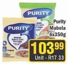 J&E Cash and Carry Purity Mabela offer