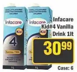 J&E Cash and Carry Infacare Kid#4 Vanilla Drink offer