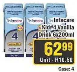 J&E Cash and Carry Infacare Kid 4 Vanilla offer