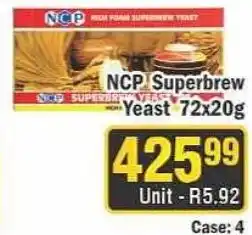 J&E Cash and Carry NCP Superbrew Yeast offer