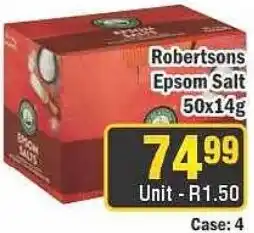 J&E Cash and Carry Robertsons Epsom Salt offer