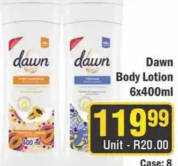 J&E Cash and Carry Dawn Body Lotion offer