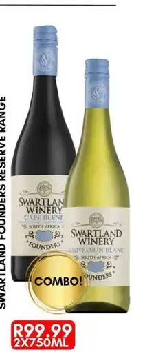 Prestons Swartland Founders Reserve Range offer