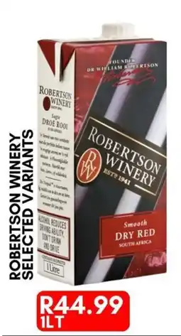 Prestons Robertson Winery Smooth Dry Red offer