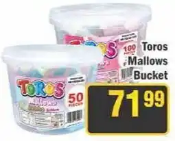 J&E Cash and Carry Toros Mallows Bucket offer
