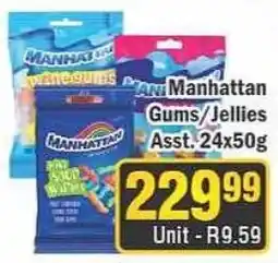 J&E Cash and Carry Manhattan Gums/Jellies Assorted offer