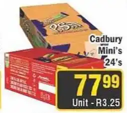 J&E Cash and Carry Cadbury Mini's offer