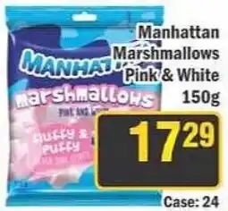 J&E Cash and Carry Manhattan Marshmallows Pink & White offer