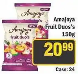 J&E Cash and Carry Amajoya's Fruit Duo's offer