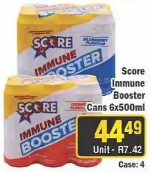J&E Cash and Carry Score Immune Booster offer
