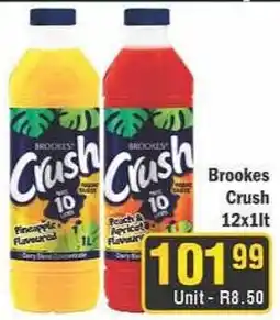 J&E Cash and Carry Brookes Crush offer