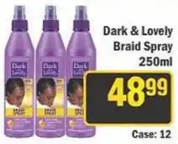 J&E Cash and Carry Dark & Lovely Braid Spray offer