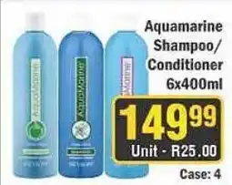J&E Cash and Carry Aquamarine Shampoo/Conditioner offer