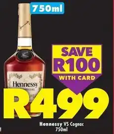 Shoprite Liquor Hennessy - vs cognac offer