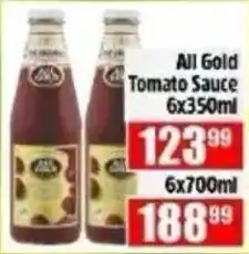 Devland Cash And Carry All Gold Tomato Sauce offer