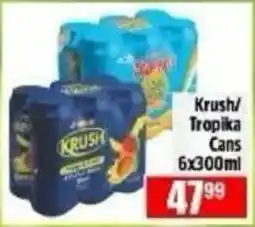 Devland Cash And Carry Krush/Tropika Cans offer