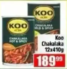 Devland Cash And Carry Koo Chakalaka offer