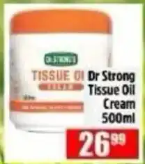 Devland Cash And Carry Dr Strong Tissue Oil Cream offer