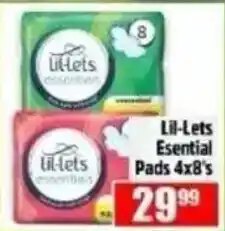 Devland Cash And Carry Lil-Lets Essential Pads offer