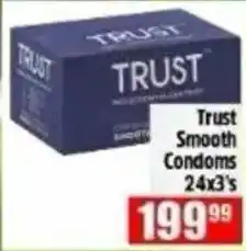 Devland Cash And Carry Trust Smooth Condoms offer