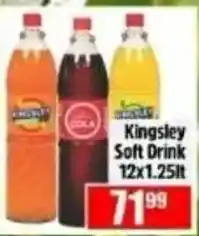 Devland Cash And Carry Kingsley Soft Drink offer