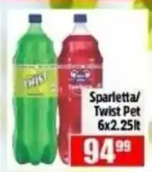Devland Cash And Carry Sparletta/Twist Pet offer
