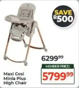 Baby City Maxi Cosi Minla Plus High Chair offer