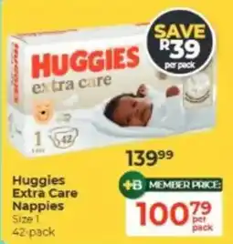 Baby City Huggies Extra Care Nappies offer