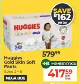 Baby City Huggies Gold Skin Soft Pants offer