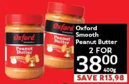 Oxford Freshmarket Oxford Smooth Peanut Butter offer